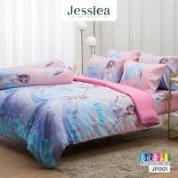 ราคา ลิขสิทธิ์แท้%JP001:Jessica DIGITAL Print ลายเอลซ่าโฟเซ่น Frozen ชุดเครื่องนอนเจสซิก้า ชุดผ้าปูที่นอน 3.5,5,6ฟุต ผ้านวม (19074981916)