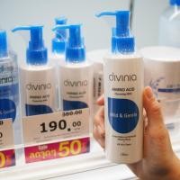 ราคา Divinia amino Acid Cleansing Milk 180 ml.ดิวิเนีย อะมิโน แอซิด คลีนซิ่ง มิลค์EXP.16/06/2023 (20967252353)
