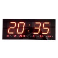 ราคา 4622-4 นาฬิกาบ้าน โรงงาน ขนาดใหญ่ LED ติดฝาผนัง Alarm digital ดิจิตอล วัน/เดือน/ปี/องศาC ขนาด 19 นิ้วไฟสีแดง Red Light (5931422018)