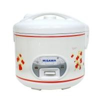 ราคา MISAWA หม้อหุงข้าวไฟฟ้าอุ่นทิพย์ 1.8 ลิตร รุ่น RC-1801 (สีขาว) ของแท้ 100% เก็บเงินปลายทางได้ ส่งเคอรี่ (7343849499)