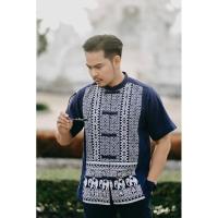 ราคา เสื้อผ้าฝ้ายฟอกนุ่มผ้าฝ้ายพิมพ์ลายล้านนา No.39ช้าง (22271652285)