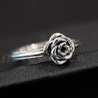 ราคา แหวน ดอกกุหลาบเดี่ยว (Rose) Sterling Silver 925 NSRG2048 (10065972790)