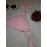 ราคา Shein บิกินี่ ชุดว่ายน้ำ แบบผูกหลัง ผูกคอ (24706232386)