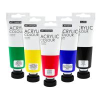 ราคา สีอะคริลิค โทนสี เบสิค / พาสเทล ART RANGERS สีอะคริลิก หลอดใหญ่ 75 ml (1 หลอด) Acrylic Colour (9037921013)