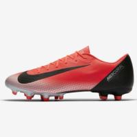 ราคา N1640 รองเท้าสตั๊ด รองเท้าฟุตบอล Nike Mercurial Vapor XII Academy CR7 MG - Bright Crimson/Chrome/Dark Grey/Black (1744882730)