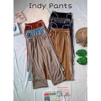 ราคา กางเกงวอร์มขายาว แต่งแถบข้าง ดีเทลเชือกด้านข้าง ผ้าแมงโก้ ทรงบอย กางเกงสาวอวบ (19280230916)