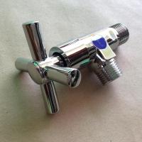 ราคา ก็อกฝักบัว ก๊อกต่อฝักบัว วาล์วลอย ระบบเซรามิควาล์วทองเหลือง รุ่นพวงมาลัย 4 หุน (6383035261)