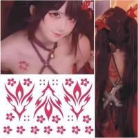 ราคา Honkai: สติกเกอร์รอยสัก ลาย Star Rail Sparkle Cos อุปกรณ์ประกอบฉากคอสเพลย์ Sakura Acheron Seele Aventurine (24120788826)