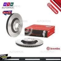 ราคา จานเบรคหน้า AUDI A4 B8 A5 A6 C7 A7 Q5 2007-2018 1.8 2.0 2.7 2.8 3.0 3.2 S4 S5 S6 S7 SQ5 TFSI TDI FSI 09 B970 11 BREMBO (21156778251)