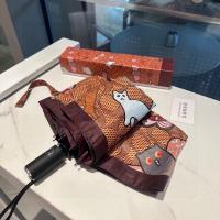 ราคา COACH ร่มพับอัตโนมัติ 3 พับอัตโนมัติลายการ์ตูนพิมพ์ป้องกันแสงแดดและป้องกันรังสียูวี (21994746064)