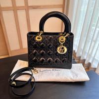ราคา [CO230710531] Dior / Lady Patent GHW (21383727271)