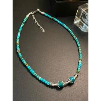 ราคา สร้อยคอหินแท้เทอร์คอยซ์คิงแมน (24771643457)
