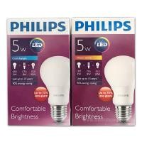 ราคา Philips หลอดไฟฟิลิปส์ LED Bulb 5W (2901016951)
