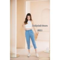 ราคา กางเกงยีนส์5ส่วนทรงสวยดอลลี่ รุ่น#D531 เอวยางยืด เนื้อผ้าคุณภาพดีใส่สบายทรงสวย (23464177517)