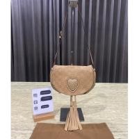 ราคา Gucci beige GG calf leather mini Hysteria flap ของแท้ กุชชี่ กระเป๋าแบรนด์เนม มือสอง (25079797610)