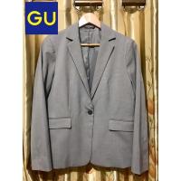 ราคา GU uniqlo gray blazer suit jacket size XL เบลเซอร์สูทแบรนด์จียูยูนิโคล่ สีเทา สูทแบรนด์เนมญี่ปุ่น สูททรงบอย สูทยูนิโคล่ (19236299486)