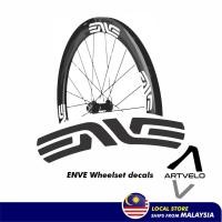ราคา Enve สติกเกอร์ขี่จักรยาน 4 ชิ้นชุดล้อรูปลอกสําหรับ 40 ถึง 50 มม.โปรไฟล์สูง 700c จักรยานเสือหมอบจักรยานคงที่ fixie ขอบ (20380767231)