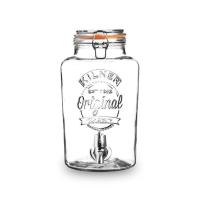 ราคา โถจ่ายน้ำหวาน โหลแก้วจ่ายน้ำ โถแก้วจ่ายน้ำมีก็อก ขนาด 5 ลิตร (21553983222)