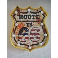 ราคา ป้ายไฟ ป้ายตกแต่งผนัง ป้ายวินเทจ ป้ายเรโทร Route (19881371172)