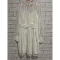 ราคา เดรสลูกไม้ขาว ป้ายJariya (15562993938)