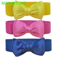 ราคา เข็มขัดคาดเอวยางยืดประดับโบว์สำหรับผู้หญิง (29701305866)