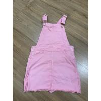 ราคา h&m size 7-8 y เอี๊ยมยีนส์กระโปรง (29651017953)