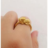 ราคา แหวนทองปี่เซียะแหวนสีทองแบบปรับได้แหวน (2458226081)