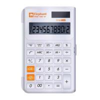 ราคา Elephant ตราช้างเครื่องคิดเลขแบบพกพา P02-12D W (7723298446)