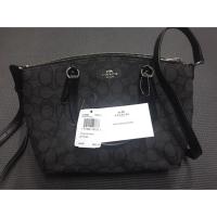 ราคา Coach F27580 สีดำ ของแท้! ใหม่มากค่ะ! ทรงพัดมินิ ป้าย care card อยู่ครบคร้า (2246960734)