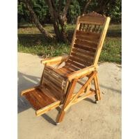 ราคา เก้าอี้นอน เก้าอี้ปรับนอนได้ ทำจากไม้สักแท้ (จัดส่งฟรี) (13563121618)