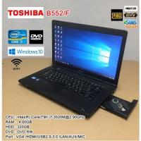 ราคา โน๊ตบุ๊คมือสอง Notebook TOSHIBA B552 Core i7-3520M(RAM:4GB/HDD:320GB) ขนาด 15.6นิ้ว (19055868580)