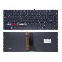 ราคา คีย์บอร์ดโน๊ตบุ๊ค Acer R7-571 R7-571G R7-572 R7-572G มีไฟ Backlight ไทย-อังกฤษ KEYBOARD (24235558152)