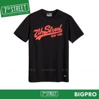 ราคา 7th Street เสื้อยืด แนวสตรีท รุ่น Original (ดำ_แดง) RSV002 ของแท้ (35366728)