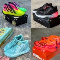 ราคา puma MB02 รองเท้าบาสของแท้ (23419239592)