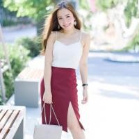 ราคา Ladyjane ladyjanebrand skirt size s สีเขียว (1391495572)