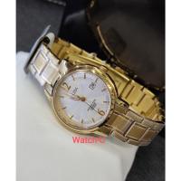 ราคา นาฬิกาข้อมือผู้หญิง ALBA lady สีทอง กระจกSAPPHIREกันรอย รุ่น AH7G76X1 AH7G76X AH7G76 (4116338498)