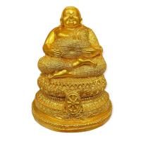 ราคา พระสังกัจจายน์ สีน้ำทอง (กว้าง6นิ้ว สูง9นิ้ว) วัดสังกัจจายน์เถร สุพรรณบุรี เป็นพระสังกัจจายน์ประทับนั่งบนบัลลังก์บัวฐานธ (15862383970)