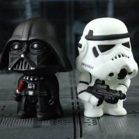 ราคา โมเดลฟิกเกอร์ อนิเมะ Star Wars Kawaii Action Figure Darth Vader Yoda ของเล่นสําหรับเด็ก (21921027650)