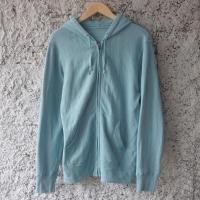 ราคา เสื้อกันหนาว มีฮู้ด มีซิป UNIQLO Sky สีฟ้า (20290927335)