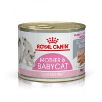 ราคา Royal Canin Mother and Baby Cat 195g. /12กระป๋อง สูตร เนื่้อมูส (4956120204)