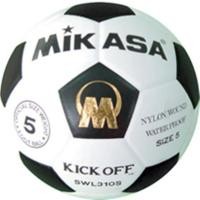 ราคา MIKASA Soccer Ball ลูกฟุตบอล มิกาซ่า SWL310S เบอร์ 5 หนัง PU ขาว-ดำ (1143345634)