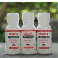 ราคา 3 ขวด โลชั่นทา ตราเสือดาว scabies รักษา หิด โลน เหา benzyl benzoate 30ml โลนผิวหนังลำตัว คัน (13086401917)