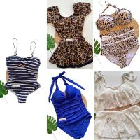 ราคา ชุดว่ายน้ำ bikini ชุดว่ายน้ำเซต3ชิ้น วันพีช ชุดว่ายน้ำวันพีช ทูพีช ชุดว่ายน้ำมือหนึ่ง ชุดว่ายน้ำกระโปรง (17466892704)