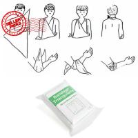 ราคา ผ้าพันแผล ทรงสามเหลี่ยม สําหรับปฐมพยาบาลฉุกเฉิน 1 ถุง B0R9 (23706022158)