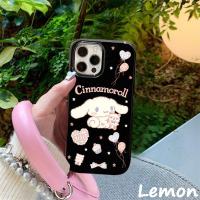 ราคา [Lemon] เคสโทรศัพท์มือถือ ลายสุนัขชินนาม่อนน่ารัก สีดํามันวาว สําหรับ iPhone 7 8 7plus 8plus 11 12 X XS XR XSMAX 11pro 12promax 11promax 12promax 13 13pro 13promax (12689502633)