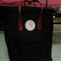 ราคา กระเป๋าkankenสีแดงเหลือดหมู (413735365)