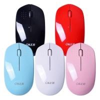 ราคา Oker เม้าส์ไร้สาย (ไร้เสียง) รุ่น M-681 Silen Mouse Wireless 2.4GHz (10454865730)