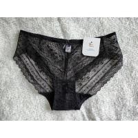 ราคา Sexy Lacey Panty กางเกงในลูกไม้ทั้งตัว โปรงบางเบา สีดำ (514023444)