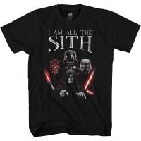 ราคา เสื้อยืด Star Wars All the Sith Darth Vader Maul EMPEROR Kylo Ren (23830379118)