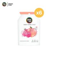 ราคา (แพ็ก 6) Sunsu ซันซุ ขนมเยลลี่ รสพีช & ลิ้นจี่ จำนวน 6 ซอง หอมอร่อย เจลลี่บุก 0 แคล ของขวัญ (14430684922)